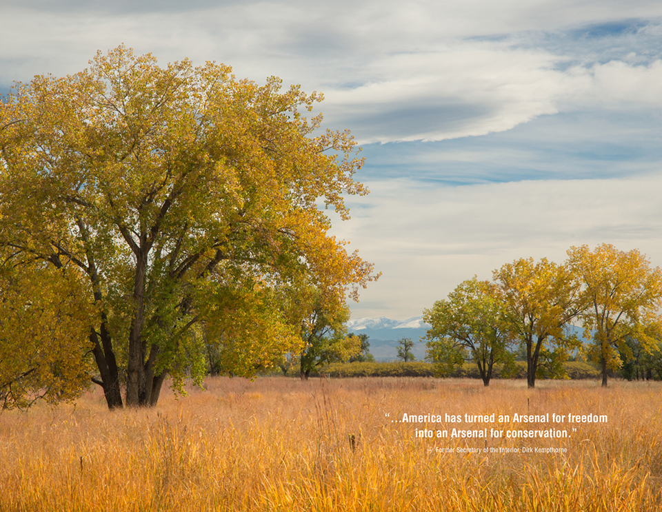 2018 ASLA THE LANDMARK AWARD The Rocky Mountain Arsenal National
