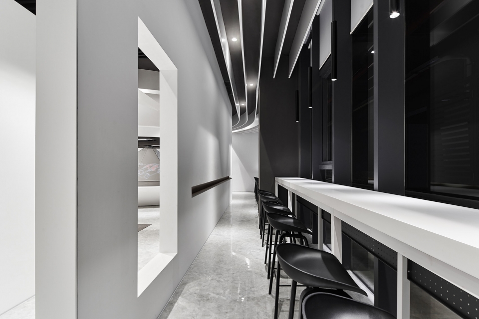 emtek letter testing exhibition hall by zones design studio