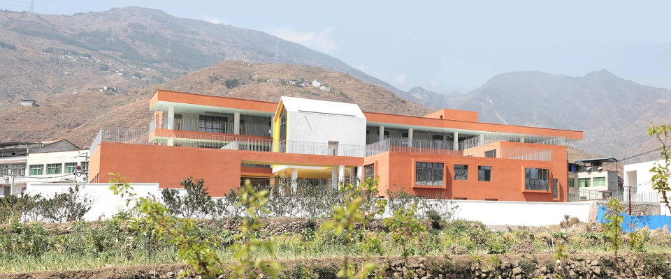 hexi village kindergarten china by atelier y