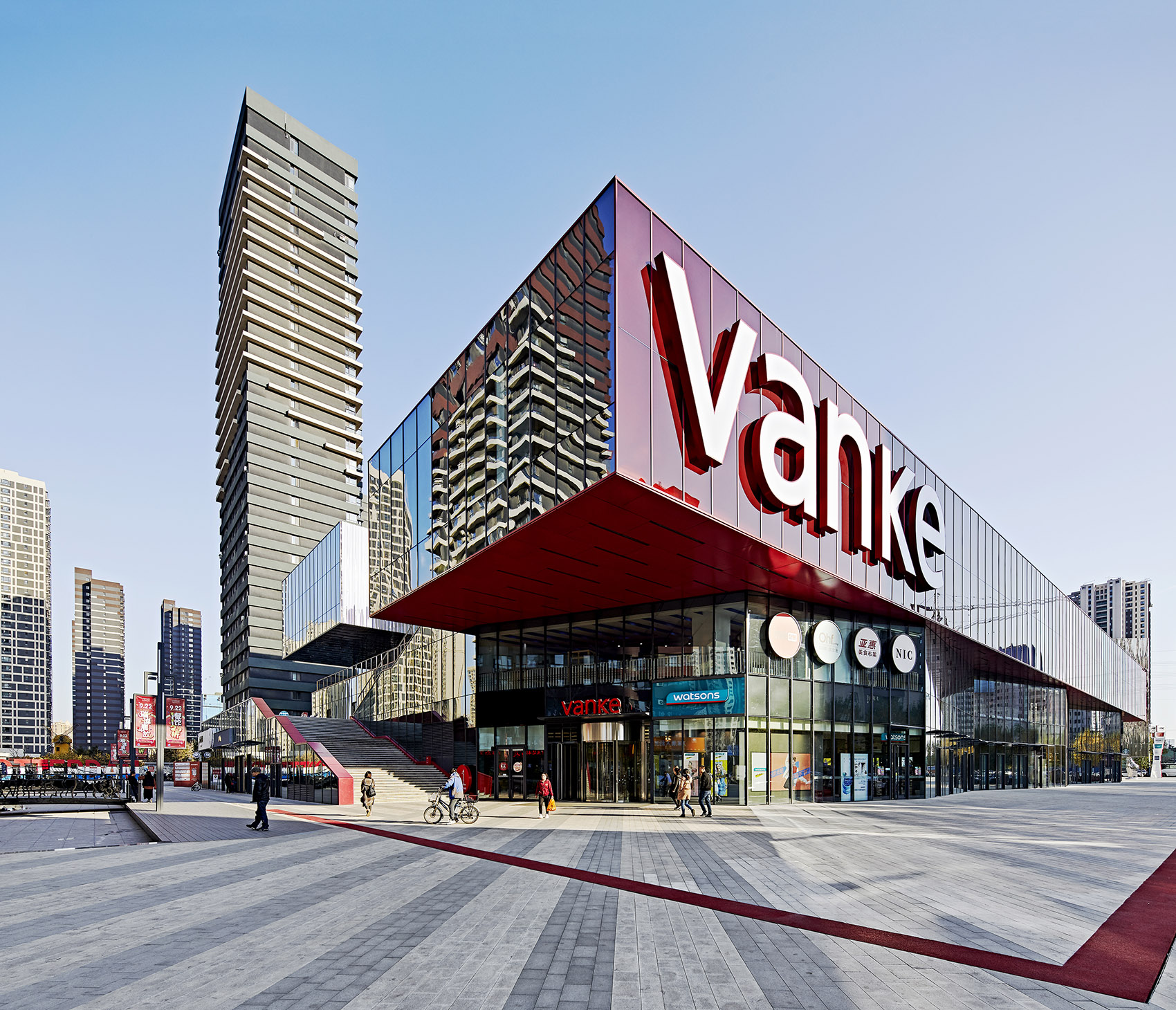 叠叠乐商场,沈阳 / clou