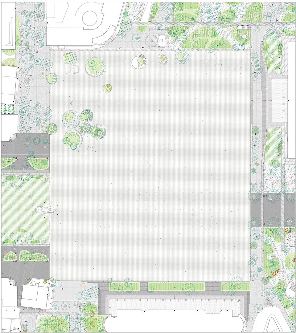 restructuring of skanderbeg square by 51n4e