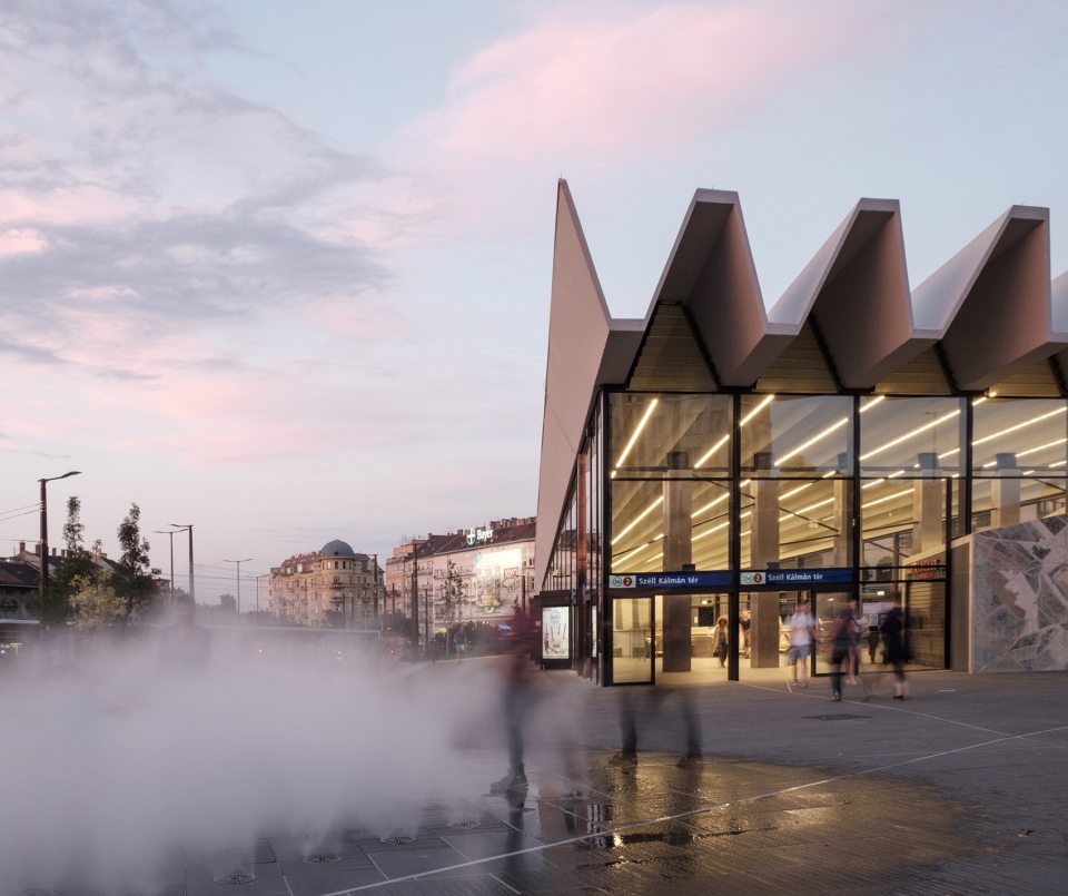 szell kalman square by epitesz studio