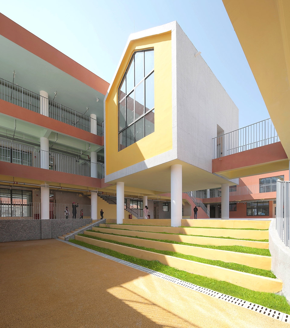 hexi village kindergarten china by atelier y