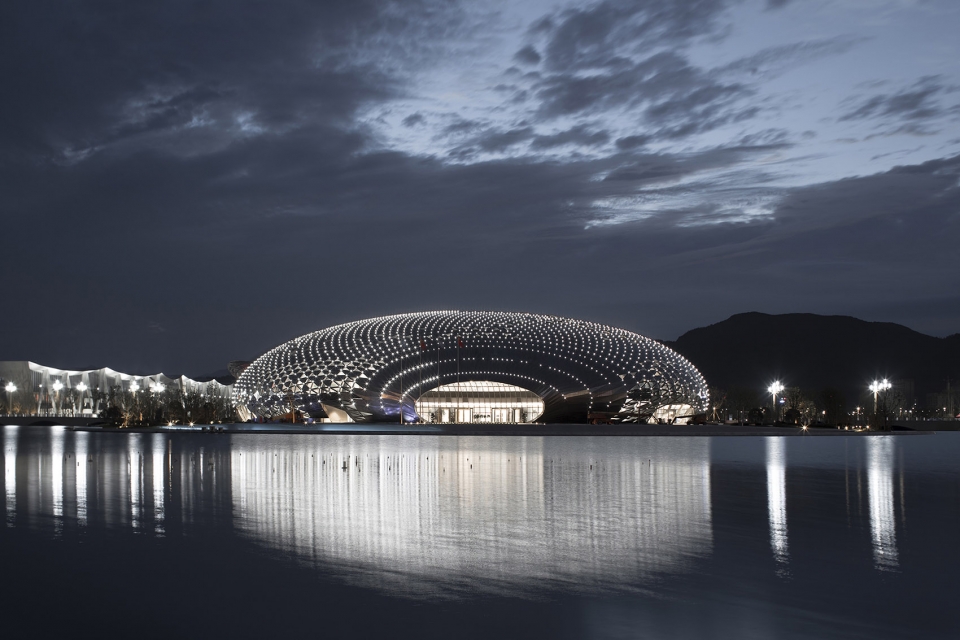 united nations geospatial information management forum permanent site of deqing county china by the architectural design research institu...