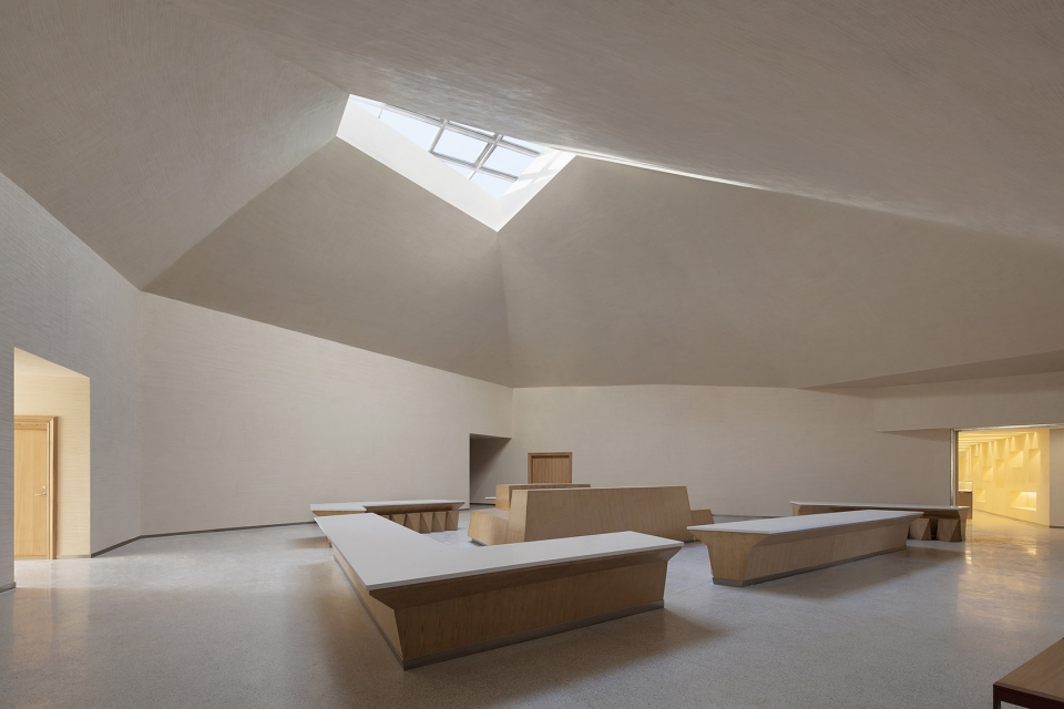 dunhuang tourism distributing center china by biad zxd architects