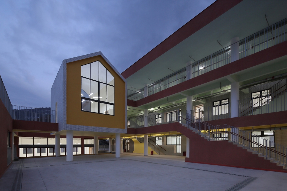 hexi village kindergarten china by atelier y