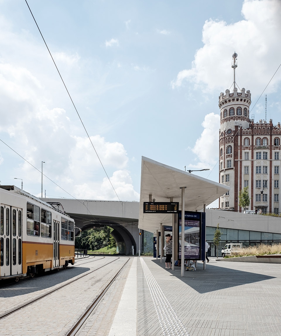 szell kalman square by epitesz studio