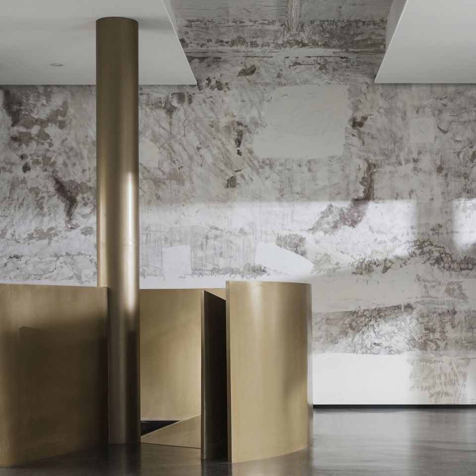 ▼二层楼梯细部,stairs detail on the second floor▼二层空间