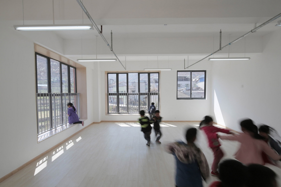 hexi village kindergarten china by atelier y