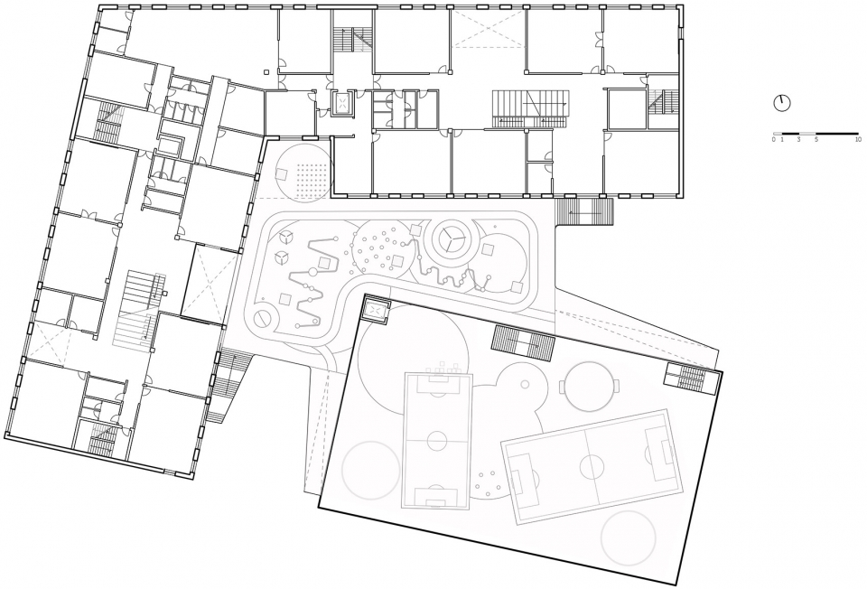new european school copenhagen in copenhagen by nord architects and vilhelm lauritzen architects