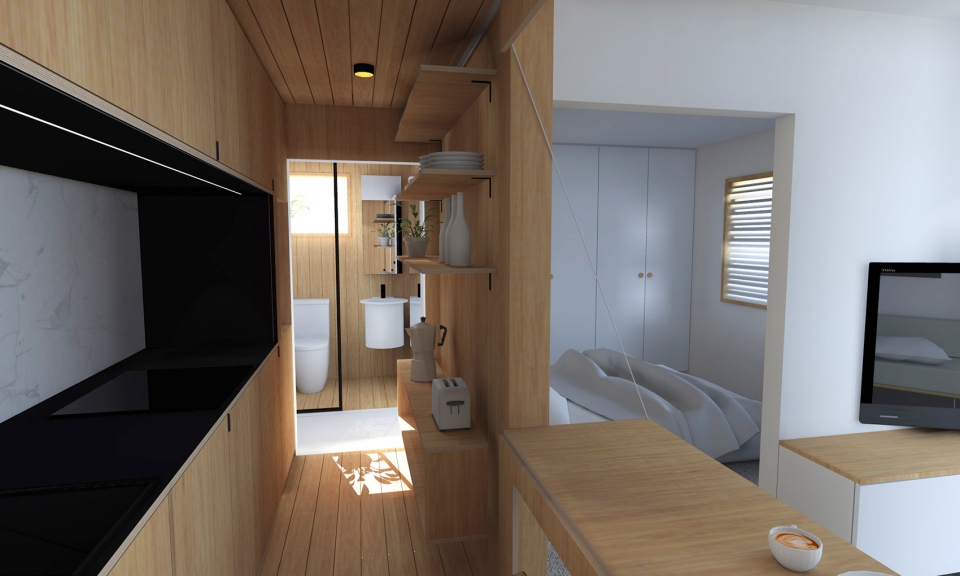 type street apartment by tsai design