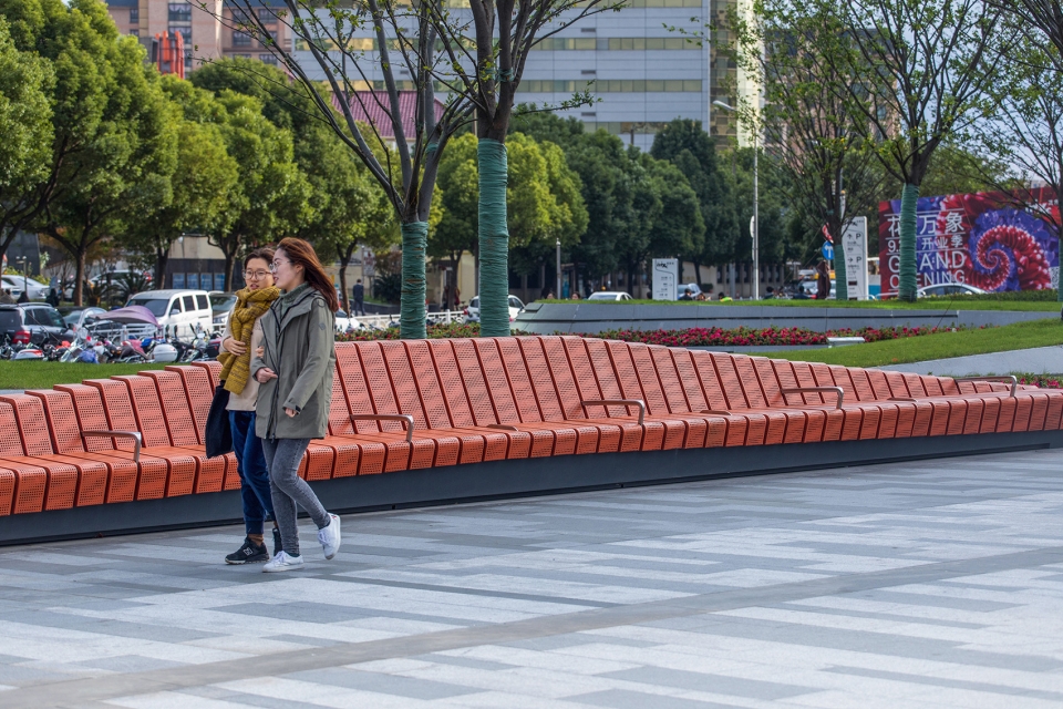 landscape design of shanghai mixc mall china by lab dh