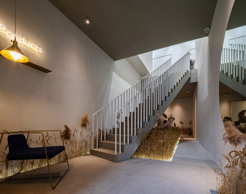 t p products experiential store china by hillhouse design studio