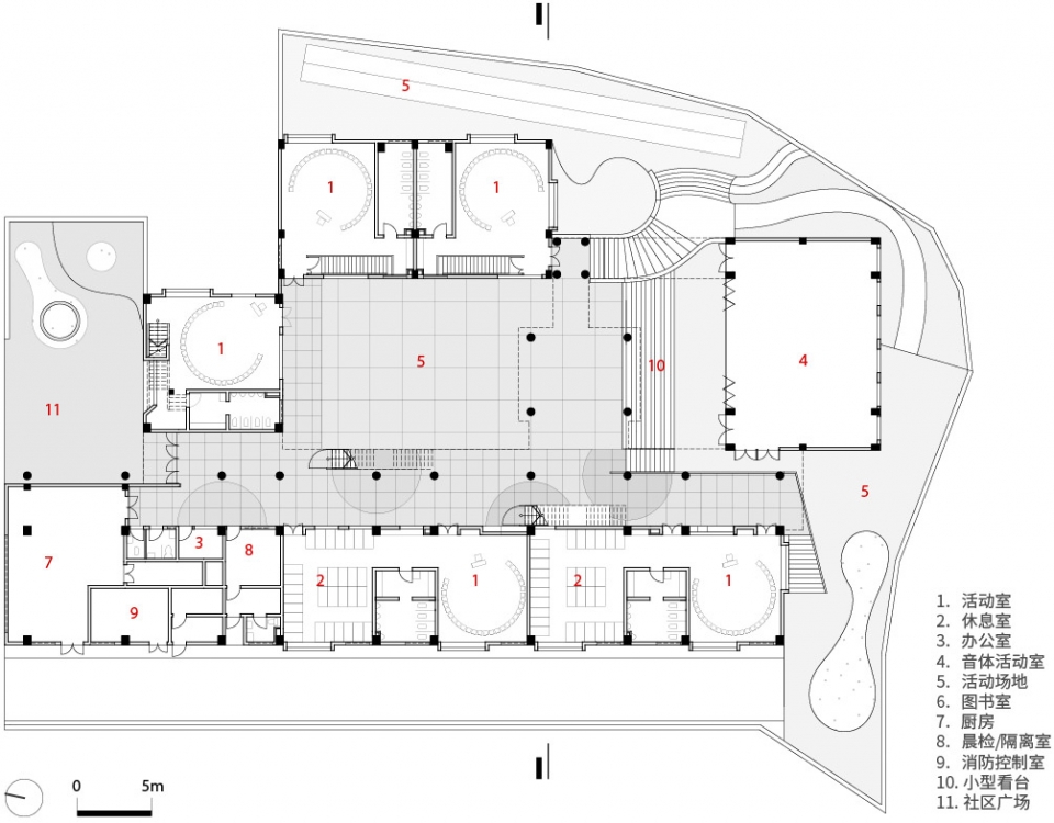 hexi village kindergarten china by atelier y