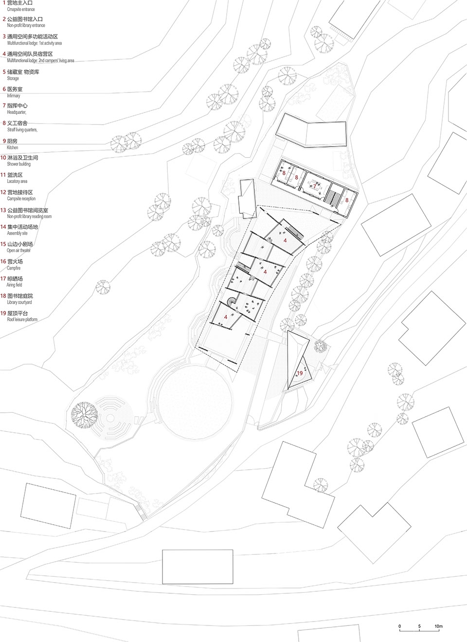 raleigh campsite in guizhou by architectural design and research institute of scut