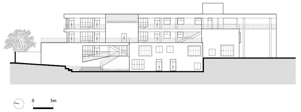 hexi village kindergarten china by atelier y