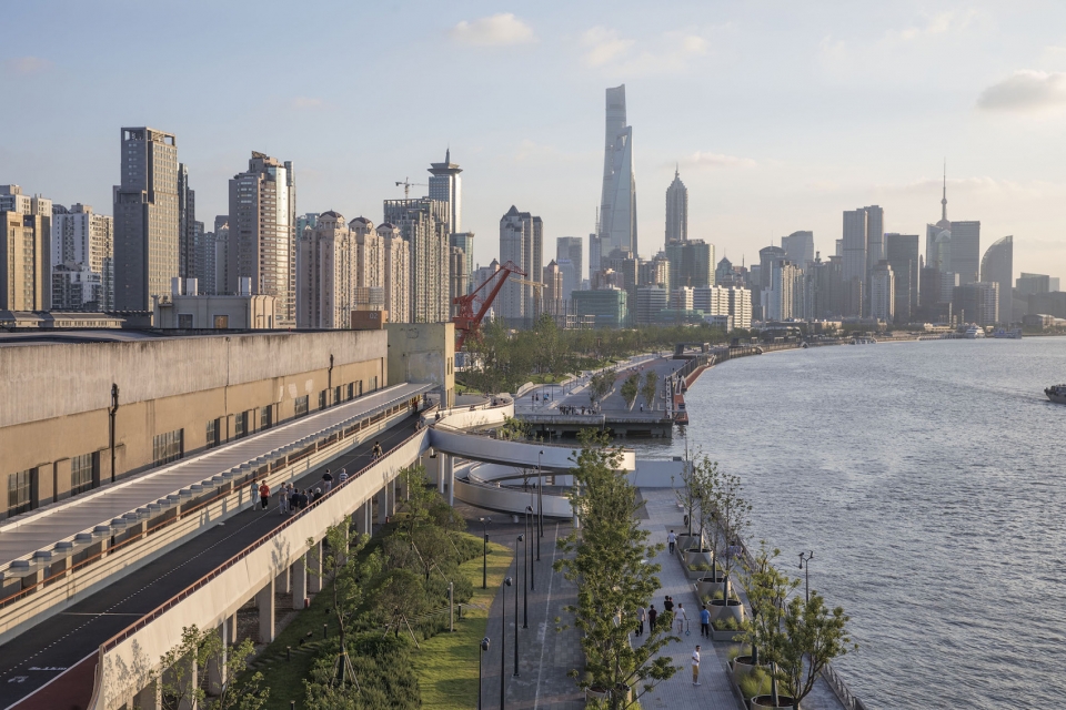 huangpu river east bund riverfront open space design china by atelier liu yuyang architects