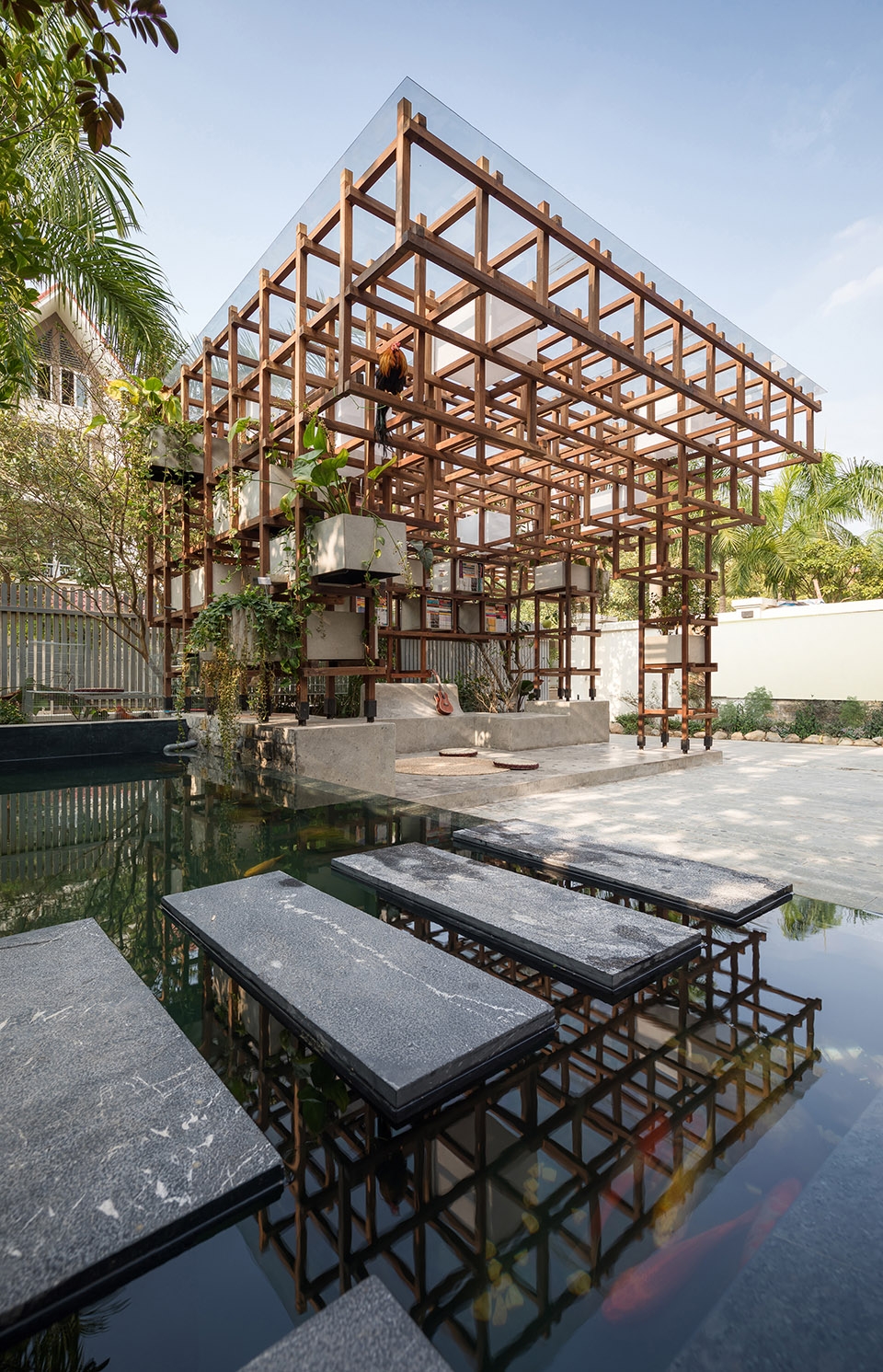 vac library by farming architects