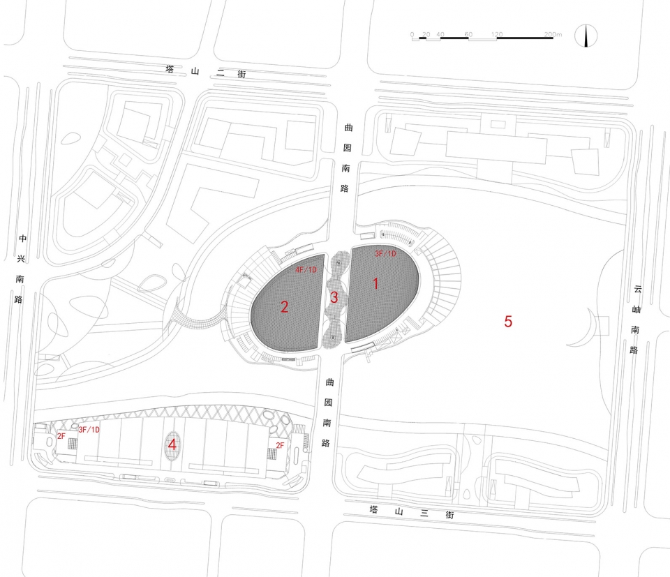 UNWGIC Forum Permanent Site of Deqing County by Wu Zhenling, Chen Bing, The  Architectural Design & Research Institute of Zhejiang University Co., Ltd