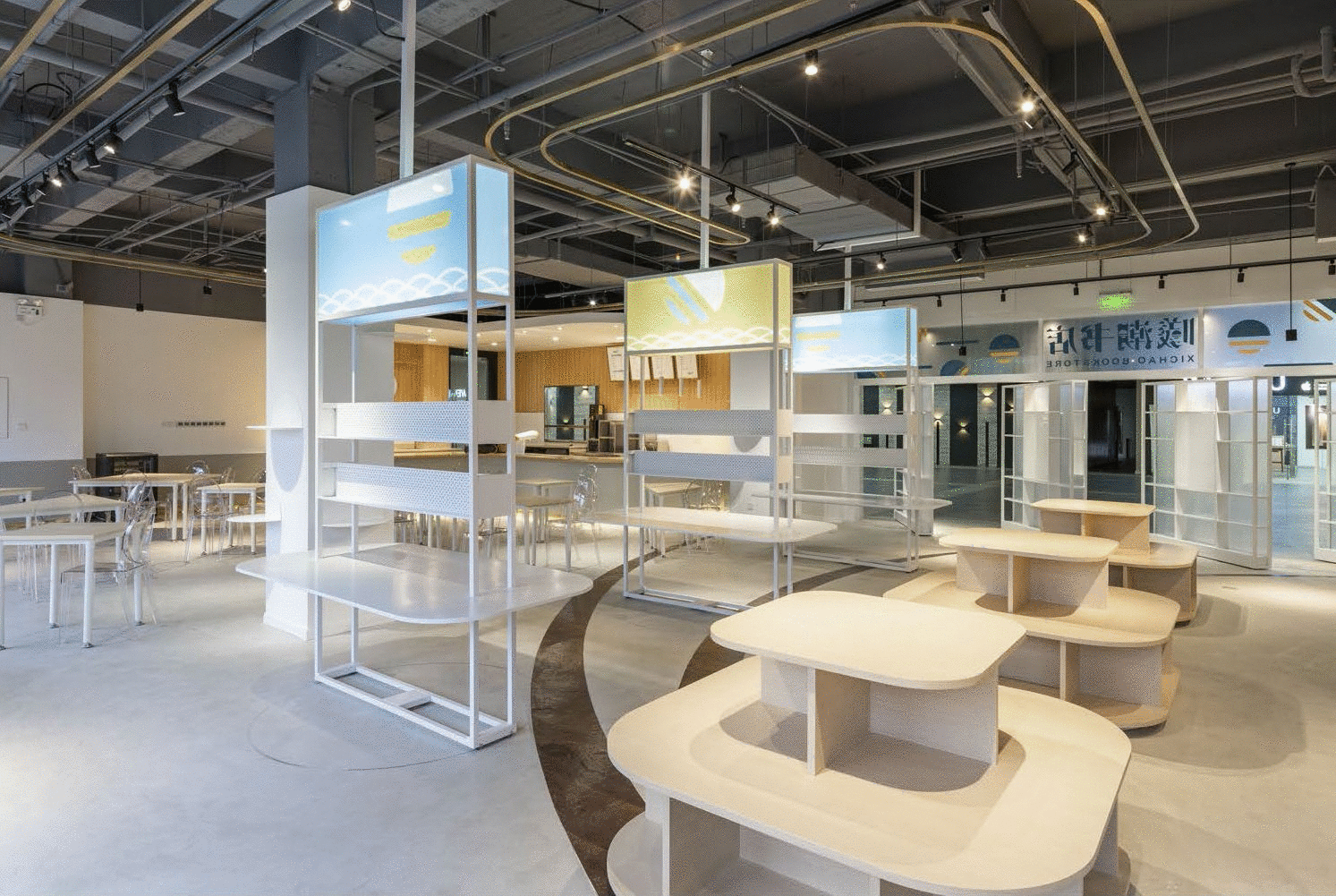 xi chao bookstore in sjtu china by atelier fan