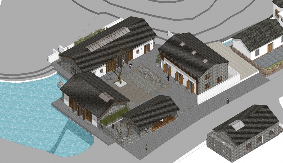 xujia courtyard china by atelier zhou lingschool of architecture and urban planning nanjing university