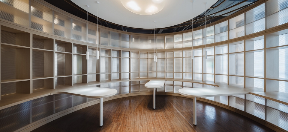xi chao bookstore in sjtu china by atelier fan