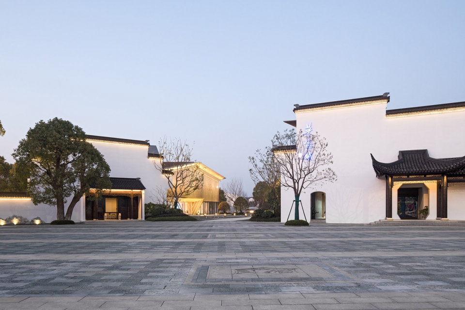 complementary building in taizhou qin lake scenic area tongyuan architectural design