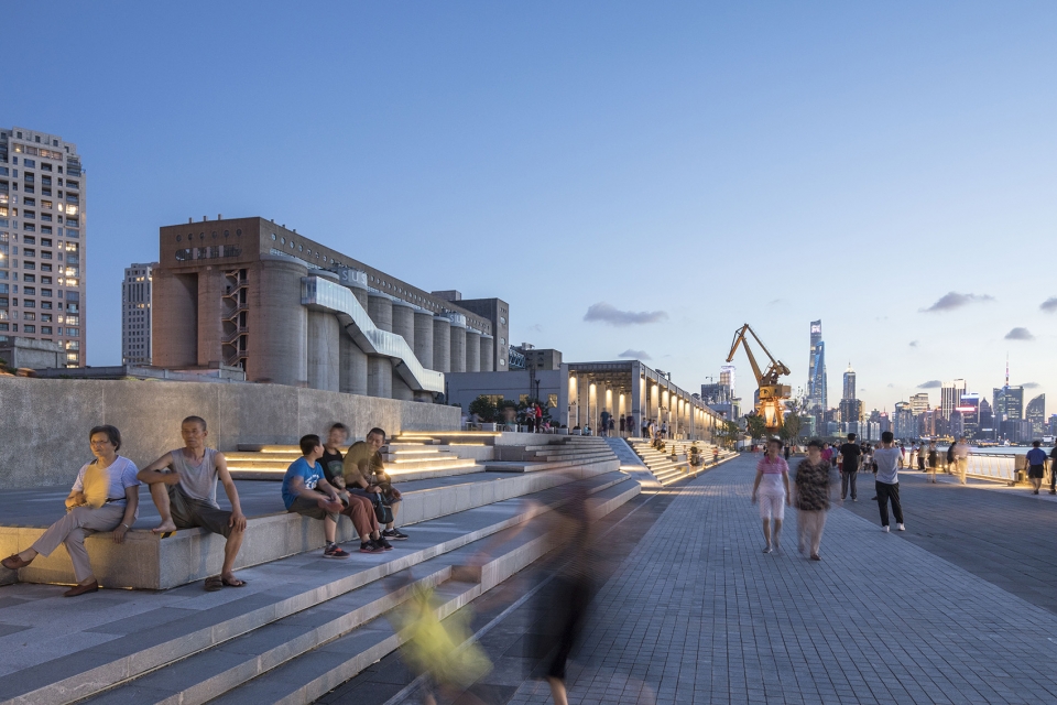 huangpu river east bund riverfront open space design china by atelier liu yuyang architects