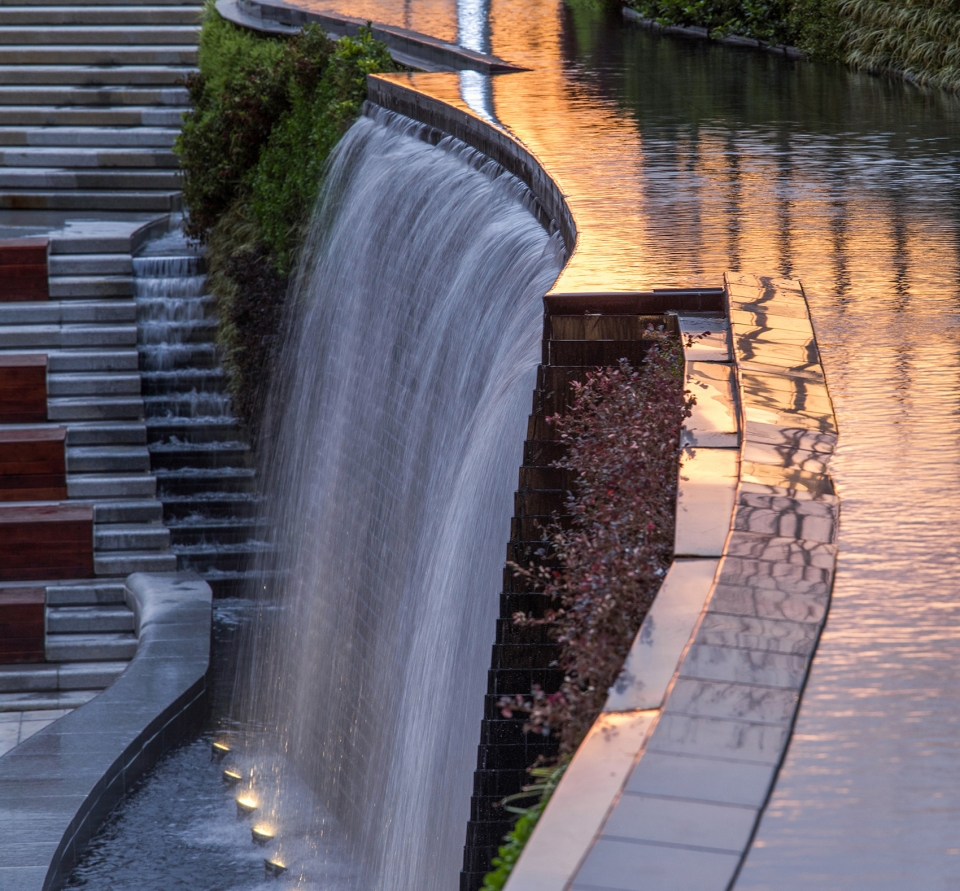 landscape design of shanghai mixc mall china by lab dh