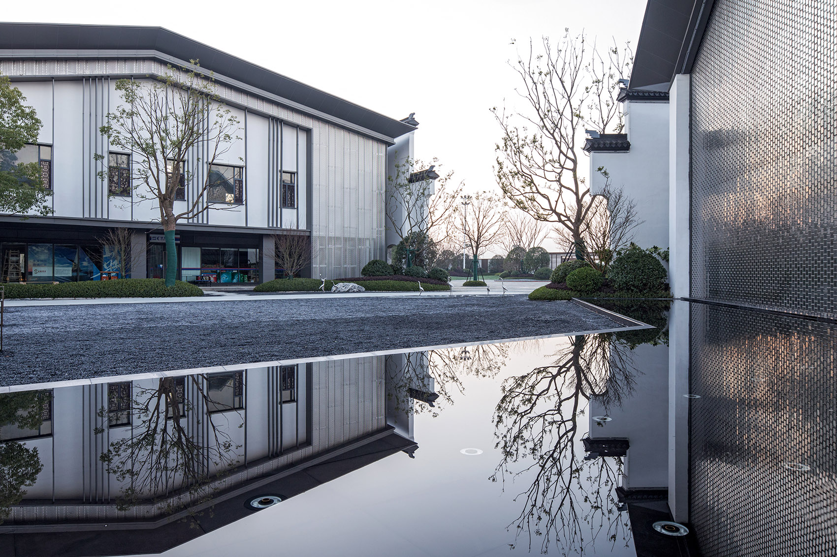 Design of Complementary Building in Qin Lake Scenic Area, China by ...