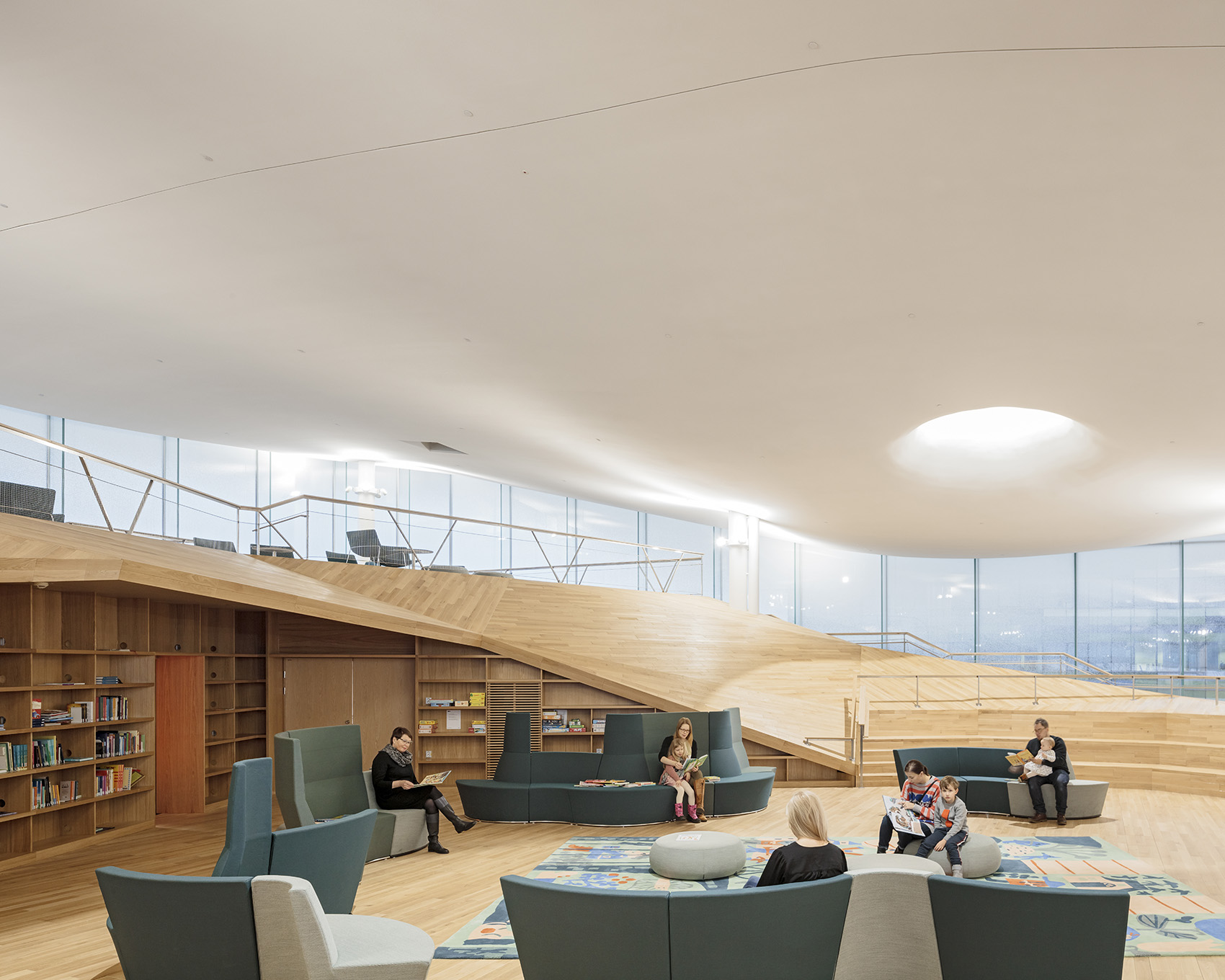 Helsinki Central Library Oodi by ALA Architects - 谷德设计网