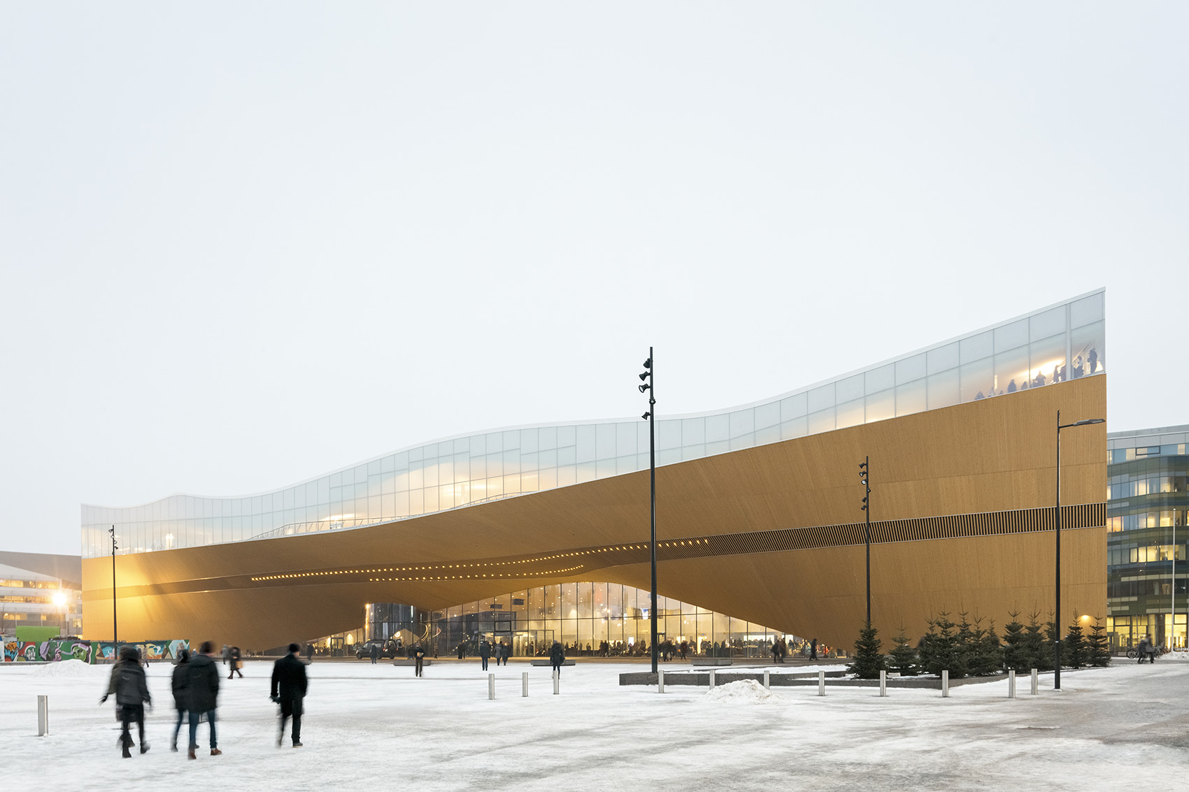 Helsinki Central Library Oodi by ALA Architects 谷德设计网