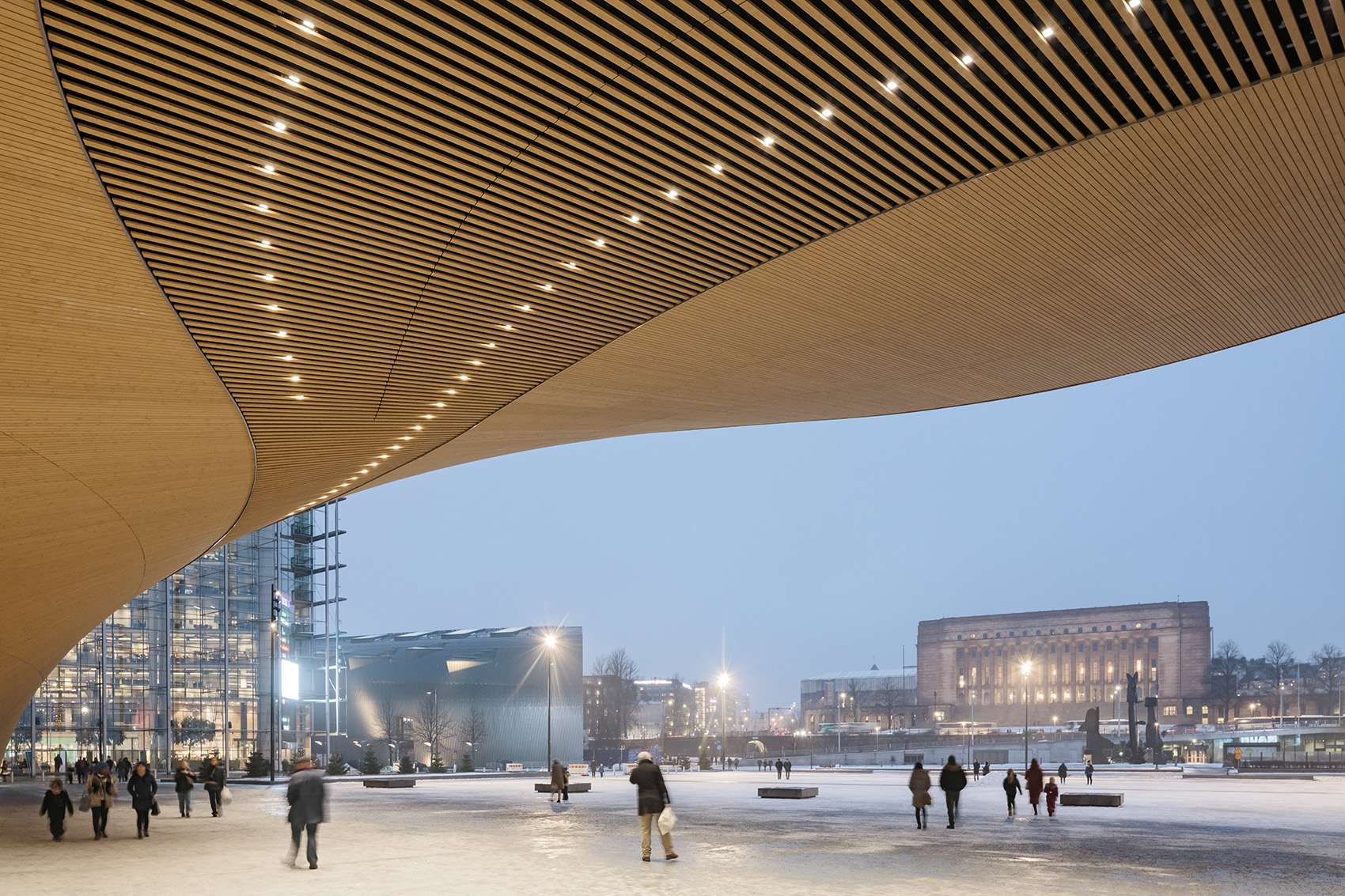 Helsinki Central Library Oodi By Ala Architects