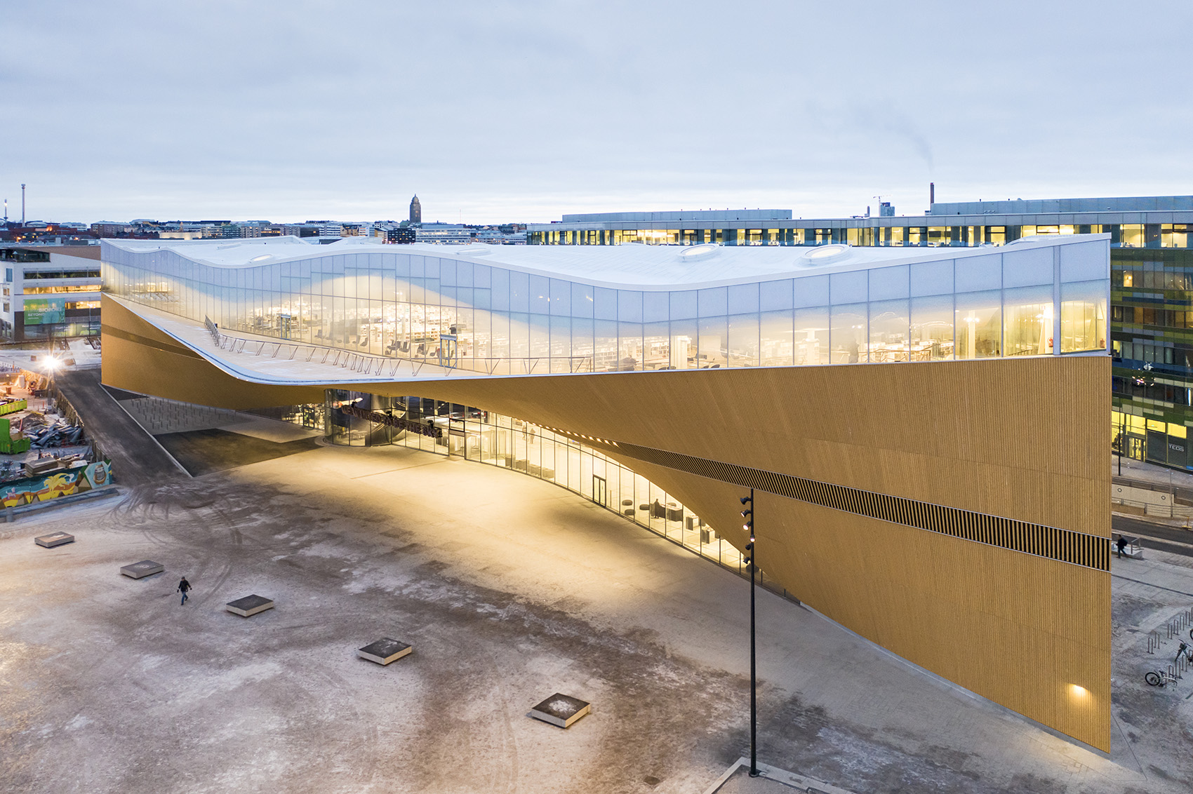 Helsinki Central Library Oodi by ALA Architects 谷德设计网