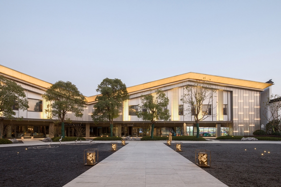 complementary building in taizhou qin lake scenic area tongyuan architectural design