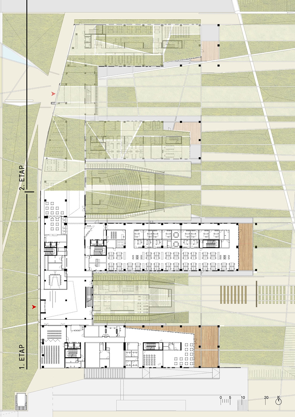 metu technocity turktelekom rd centre by ozerurger architects