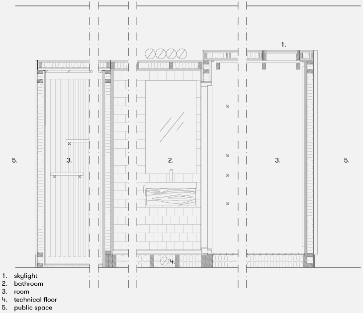 dream hotel by studio puisto architects