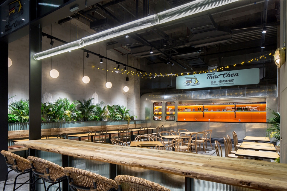 thai chen thai style tea restaurant china by pures design