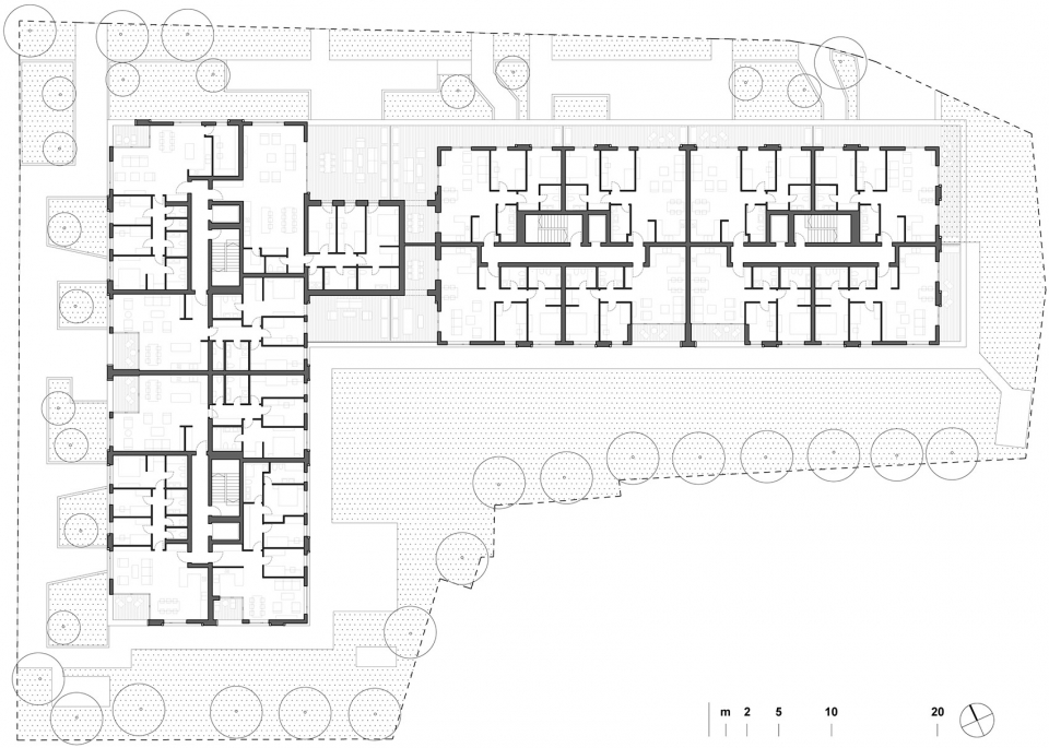 buzanova apartments by 3lhd