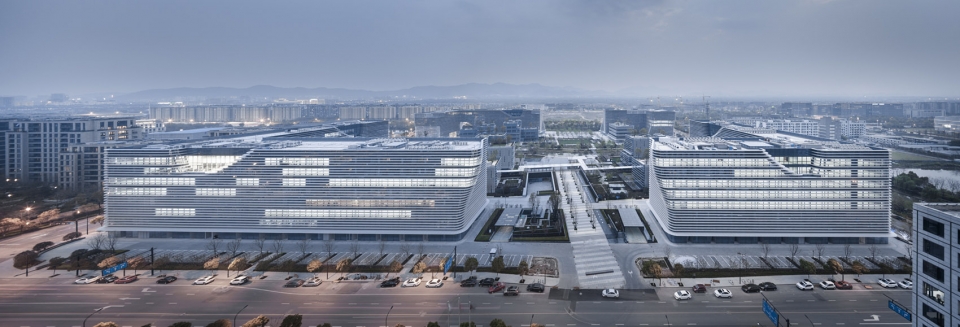 construction records of hangzhou xixi green office complex china by gad