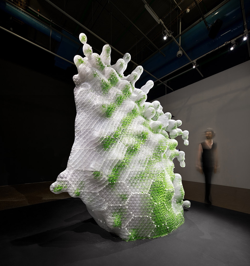 in human gardens two bio digital sculptures by ecologicstudio