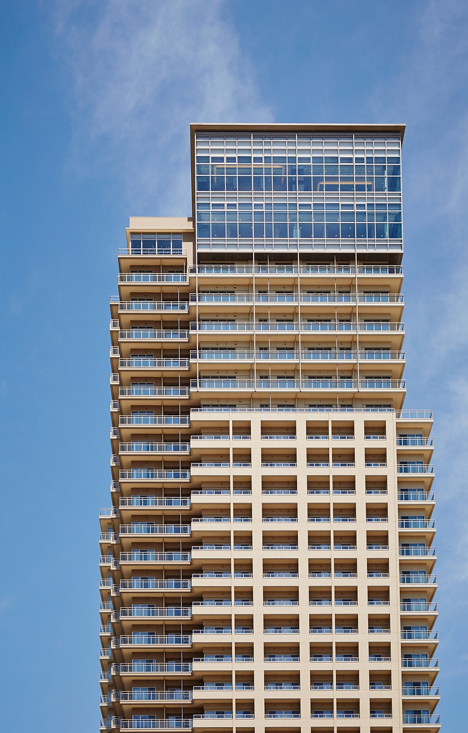 sun city kobe tower by richard beard architects