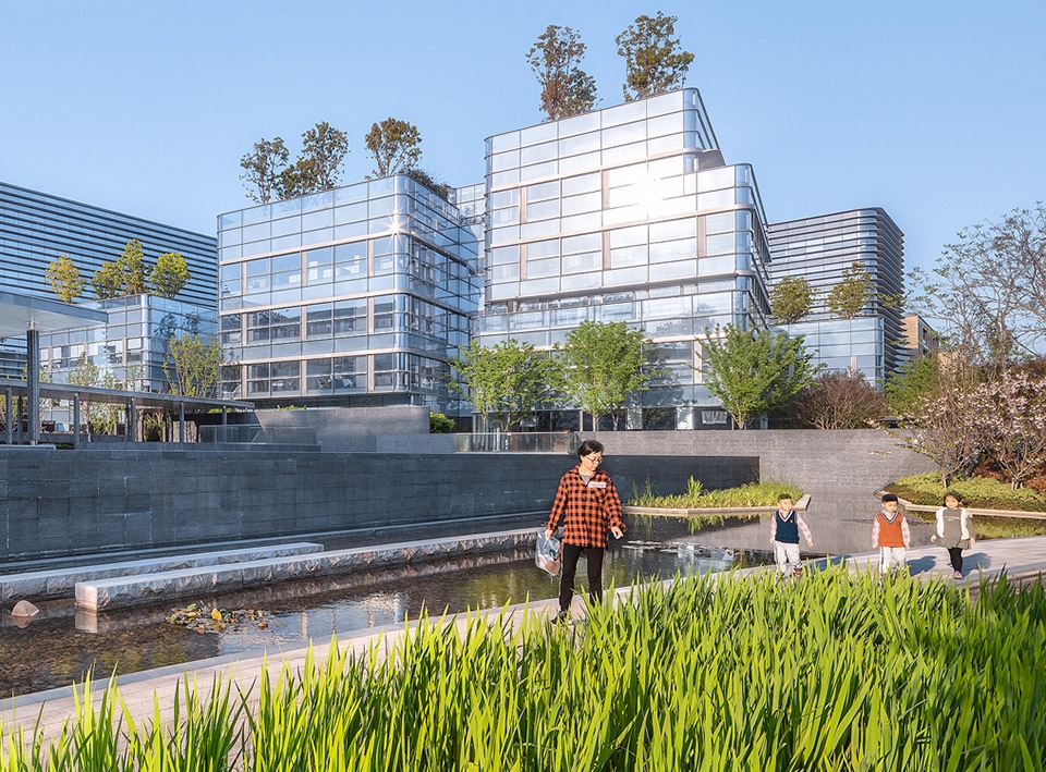construction records of hangzhou xixi green office complex china by gad