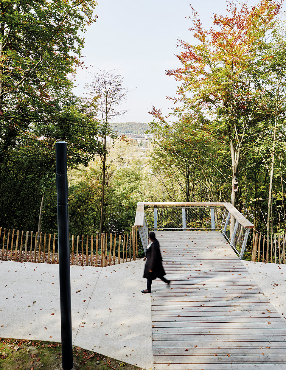 城市坡道,法国 espace libre