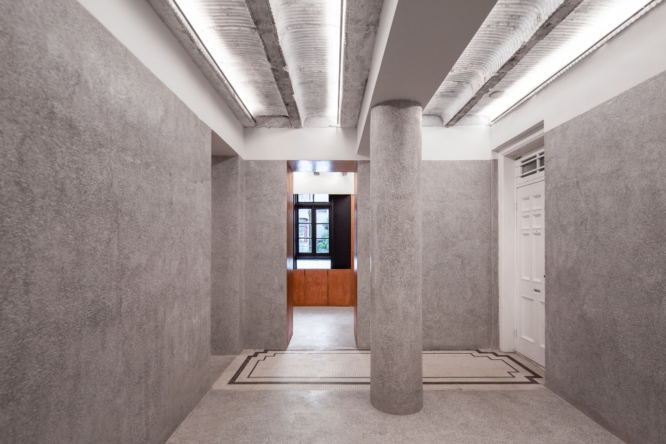 blackstone apartment gallery office china by atelier zeros
