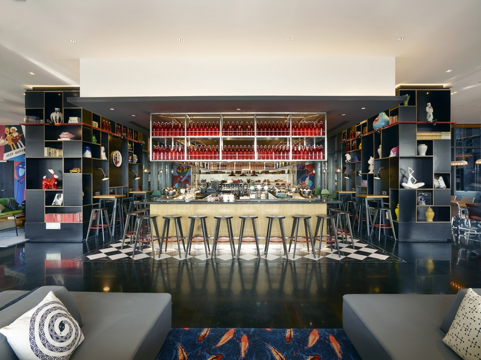 citizenm shanghai hongqiao china by concrete