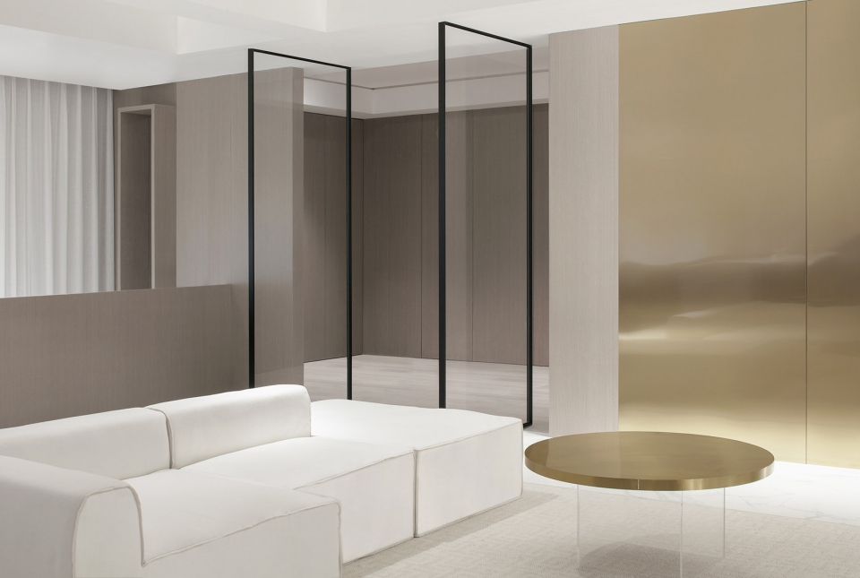 original mejacci showroom by aw design
