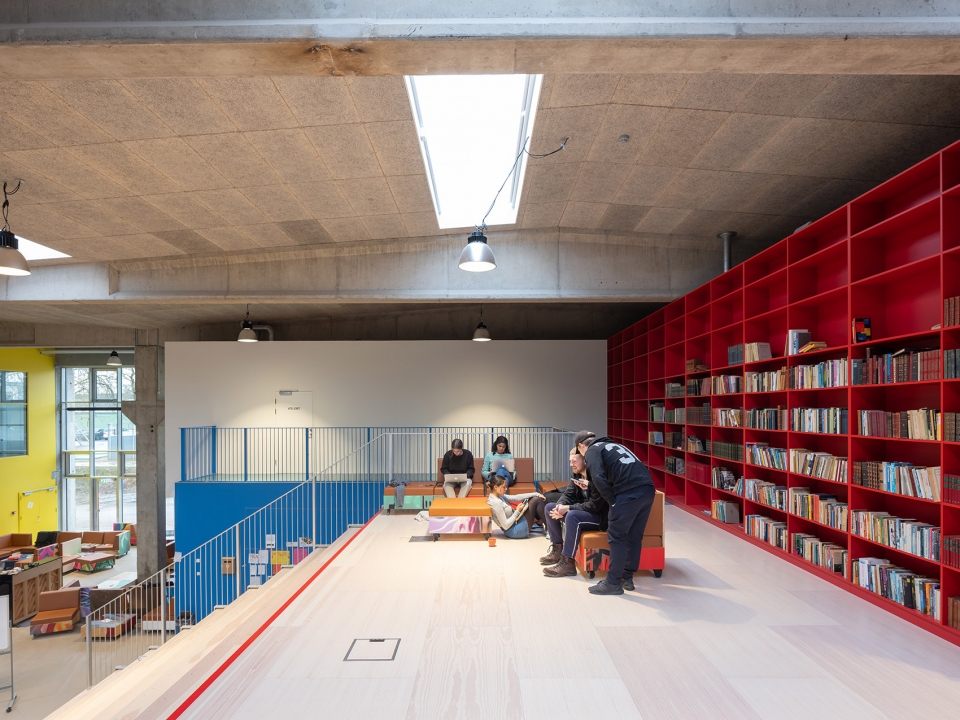 roskilde festival folk high school by mvrdv cobe