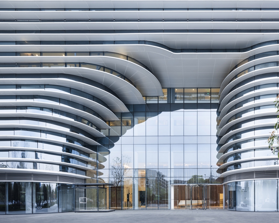 construction records of hangzhou xixi green office complex china by gad