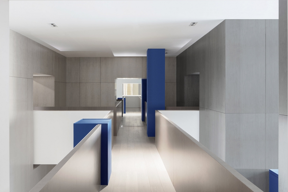 original mejacci showroom by aw design